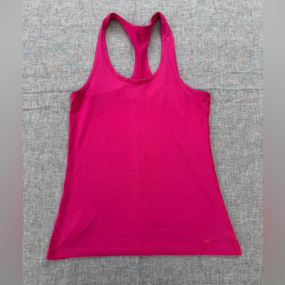 Nike Women's Pink Racerback Tank Top